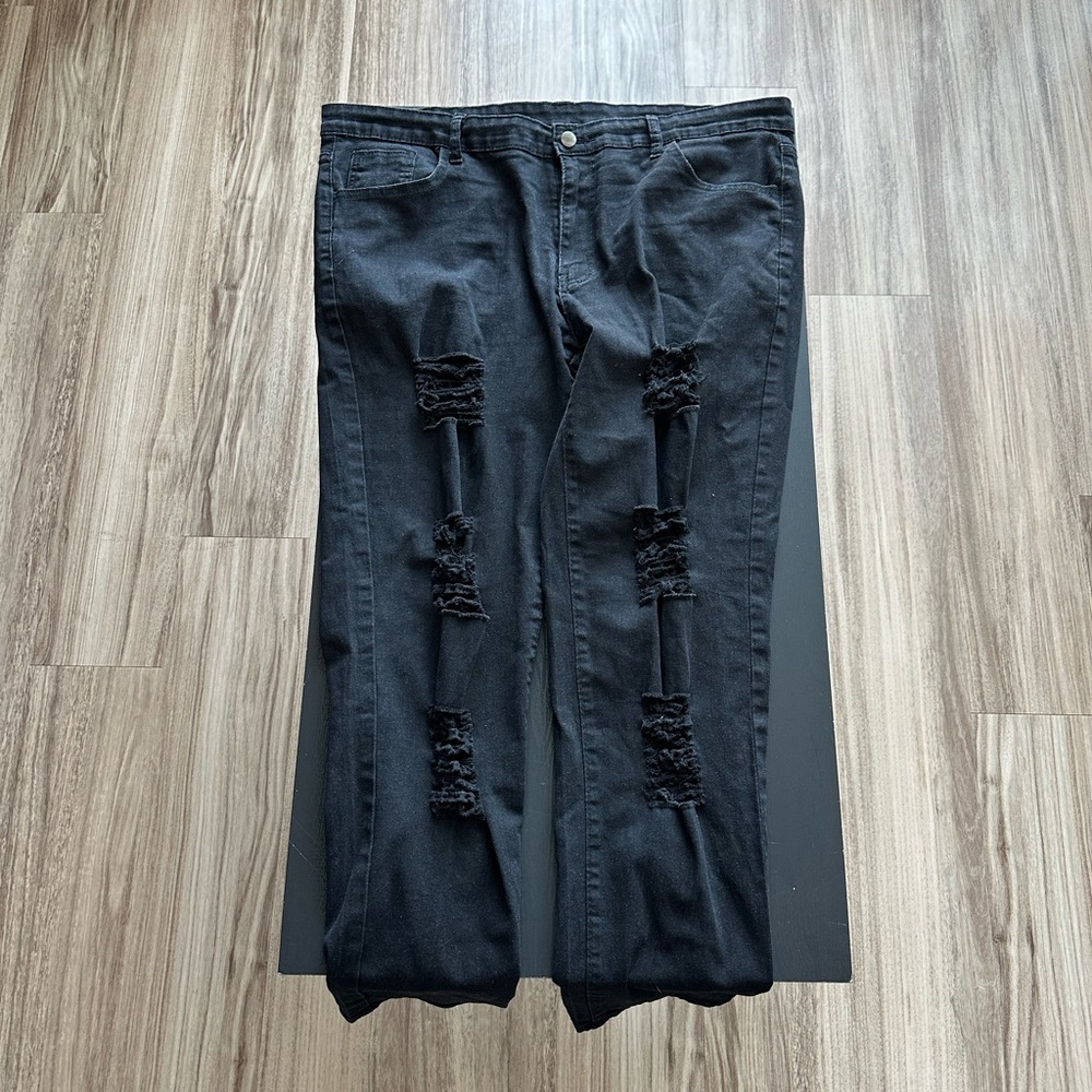 ASOS Black Distressed Men Jeans